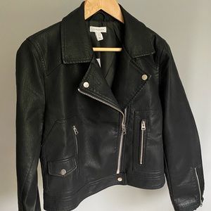 Faux Leather Jacket